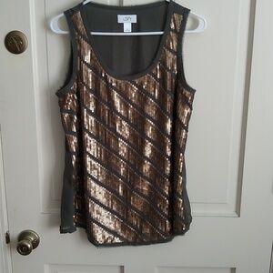 Sequin tank
